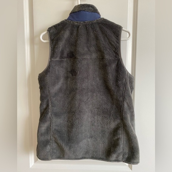 LL Bean Grey Fuzzy Vest. Never Worn, Perfect Condition. Size M. - Picture 2 of 3